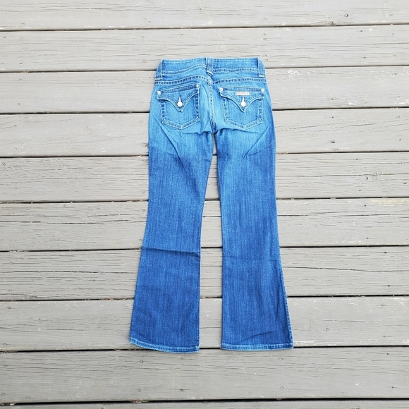 Hudson Signature Petite Bootcut Low Rise Medium Wash Jeans 27 - Picture 3 of 9